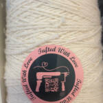 New Zealand Wool Tufting Yarn SUPPER WHITE