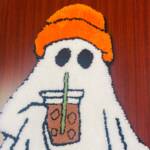 Ice Coffee Ghost Custom Rug