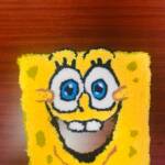 SpongeBob Tufted Mirror Frame