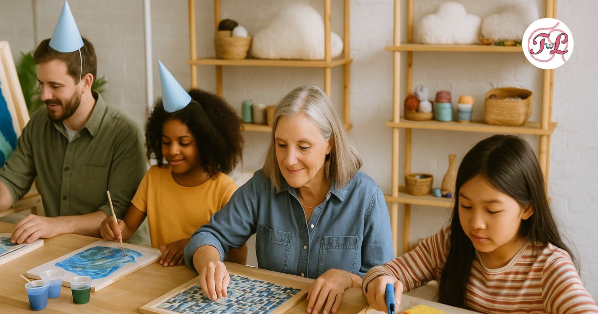 art studio birthday party